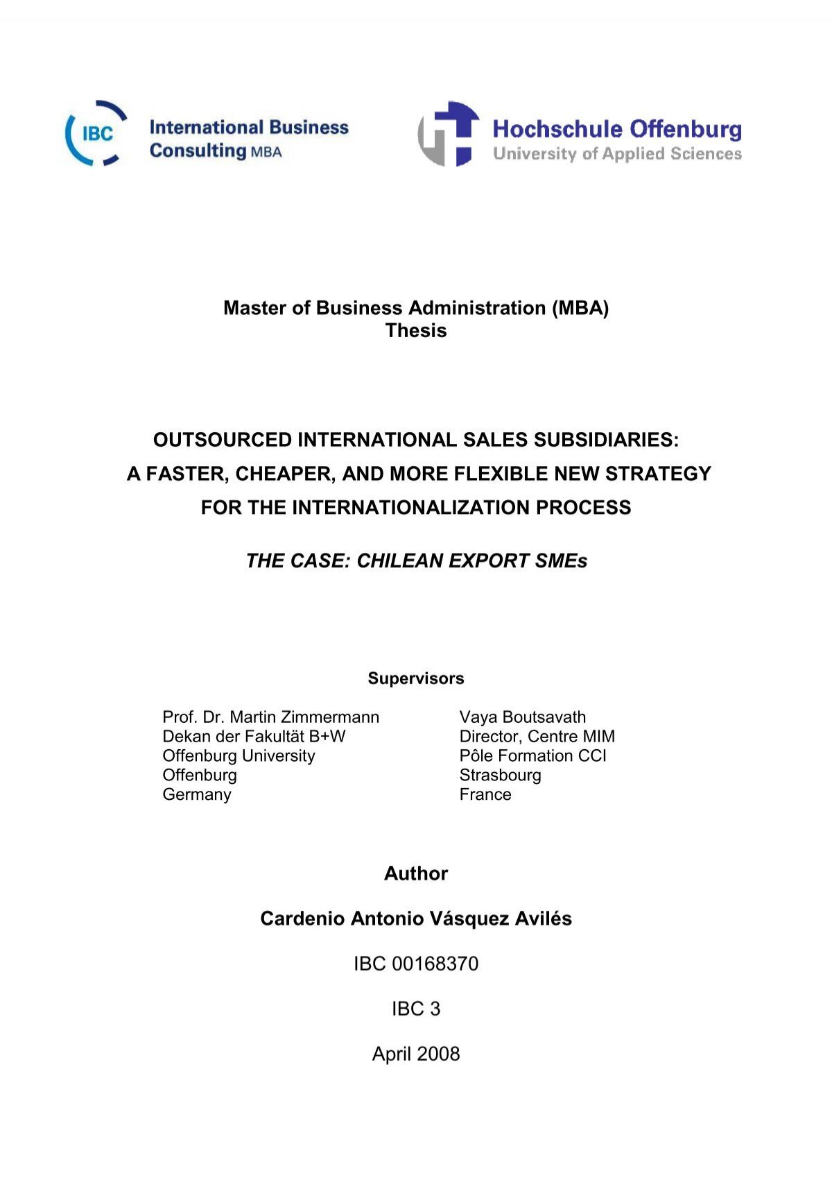 doctor of business administration thesis pdf