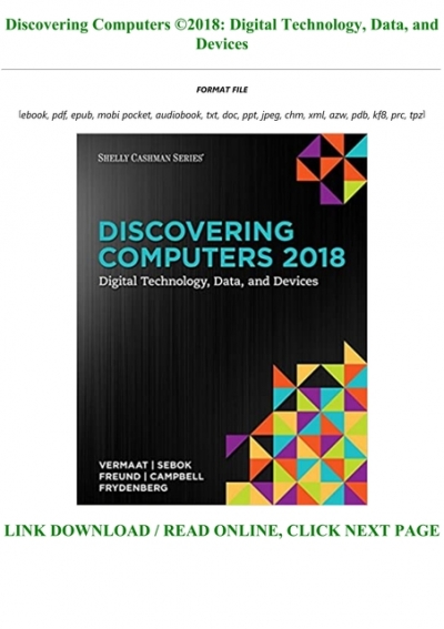 Discovering computers 2018 pdf free download download dingtone for windows