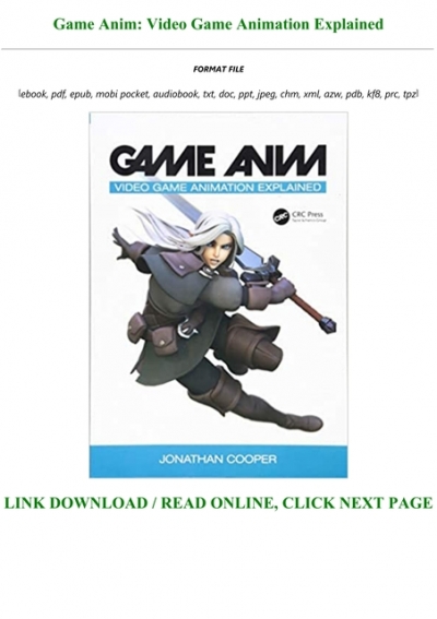 Game Anim: Video Game Ani