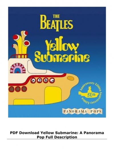 Yellow Submarine Panorama Pops