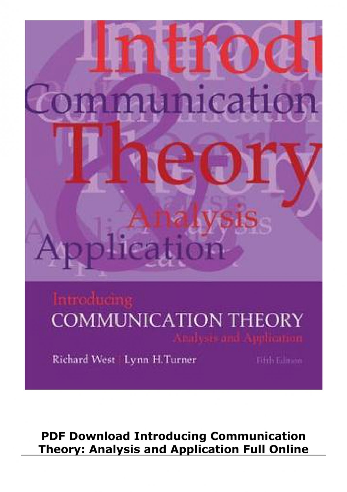 introducing communication research 4th edition pdf