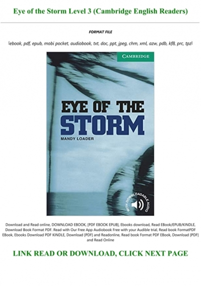 Eye Of The Storm PDF Free Download