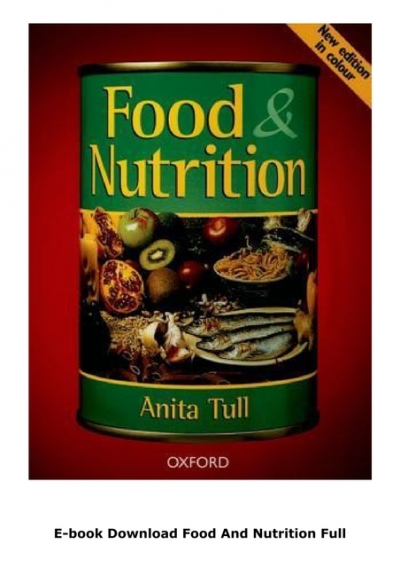 E Book Food And Nutrition Full