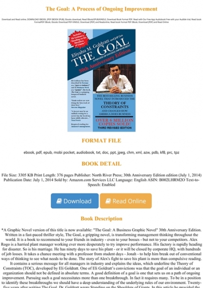 The goal a process of ongoing improvement pdf free download acupressure books in telugu pdf free download