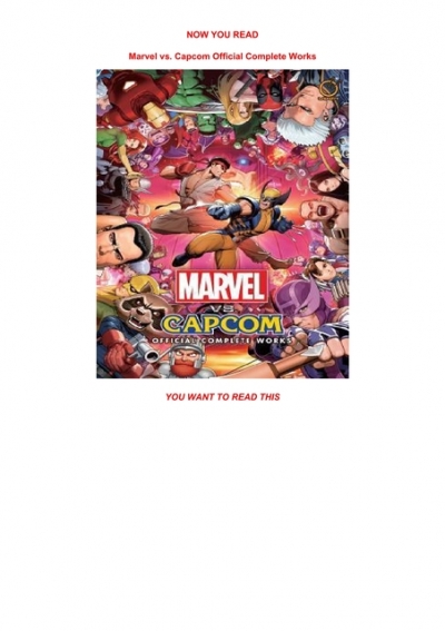 Read Download Marvel vs Capcom Official Complete Works Books full 