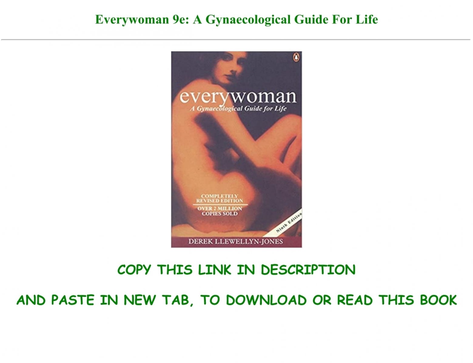 PDF mobi ePub] Everywoman 9e: A Gynaecological Guide For Life Full