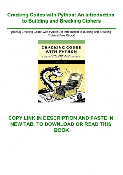 cracking codes with python free pdf download