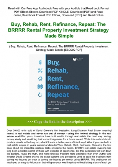 buy rehab rent refinance repeat pdf download