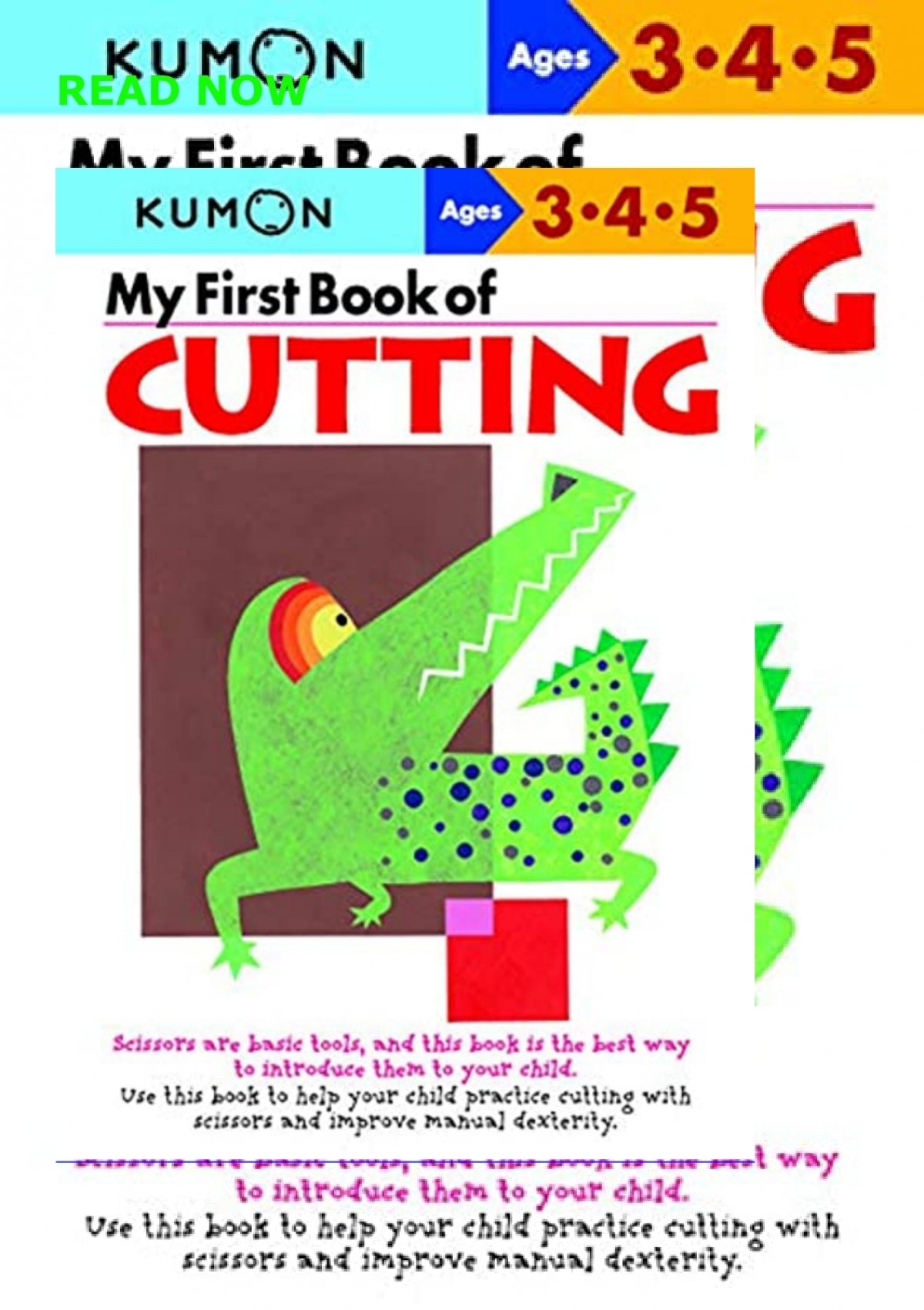 Kumon My Book of Cutting