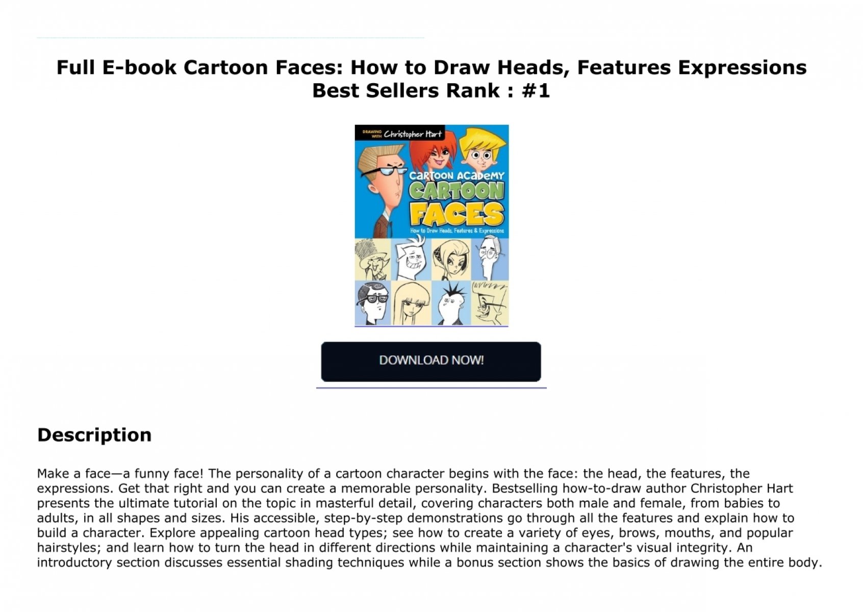 Cartoon-Faces-How-to-Draw-Heads-Features--Expressions