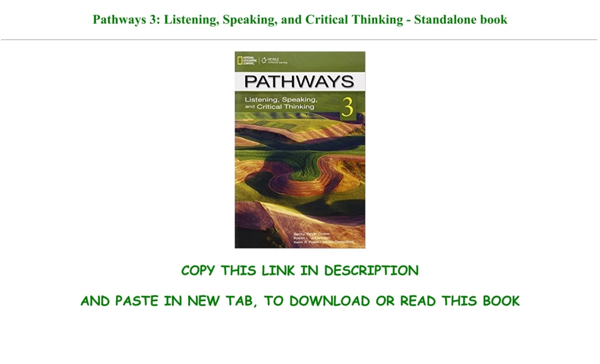 pathways 3 listening speaking and critical thinking audio files
