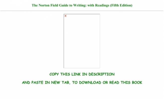 Norton Field Guide To Writing 6тh Edition Pdf Free Download