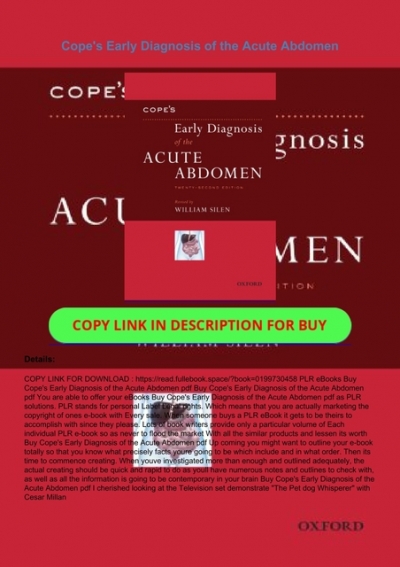 Copes early diagnosis of the acute abdomen pdf download intel hd graphics 520 driver download windows 10