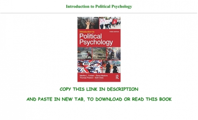 phd political psychology