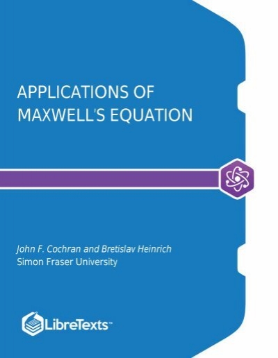 Applications of Maxwell's Equations, 2020a