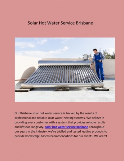 solar-hot-water-service-brisbane