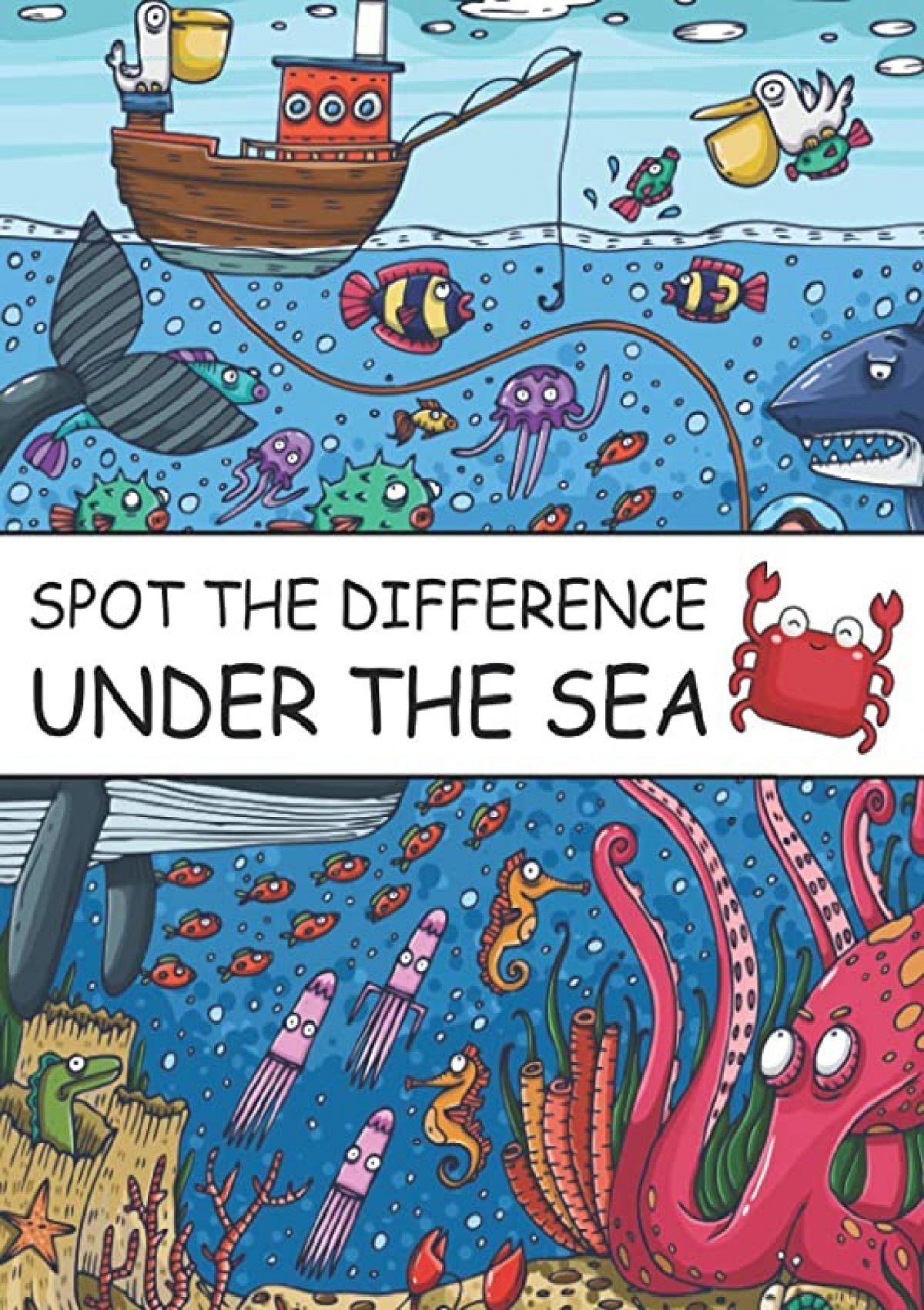 free⚡read⚡[pdf] Spot The Difference Under The Sea!: A Fun Search and ...