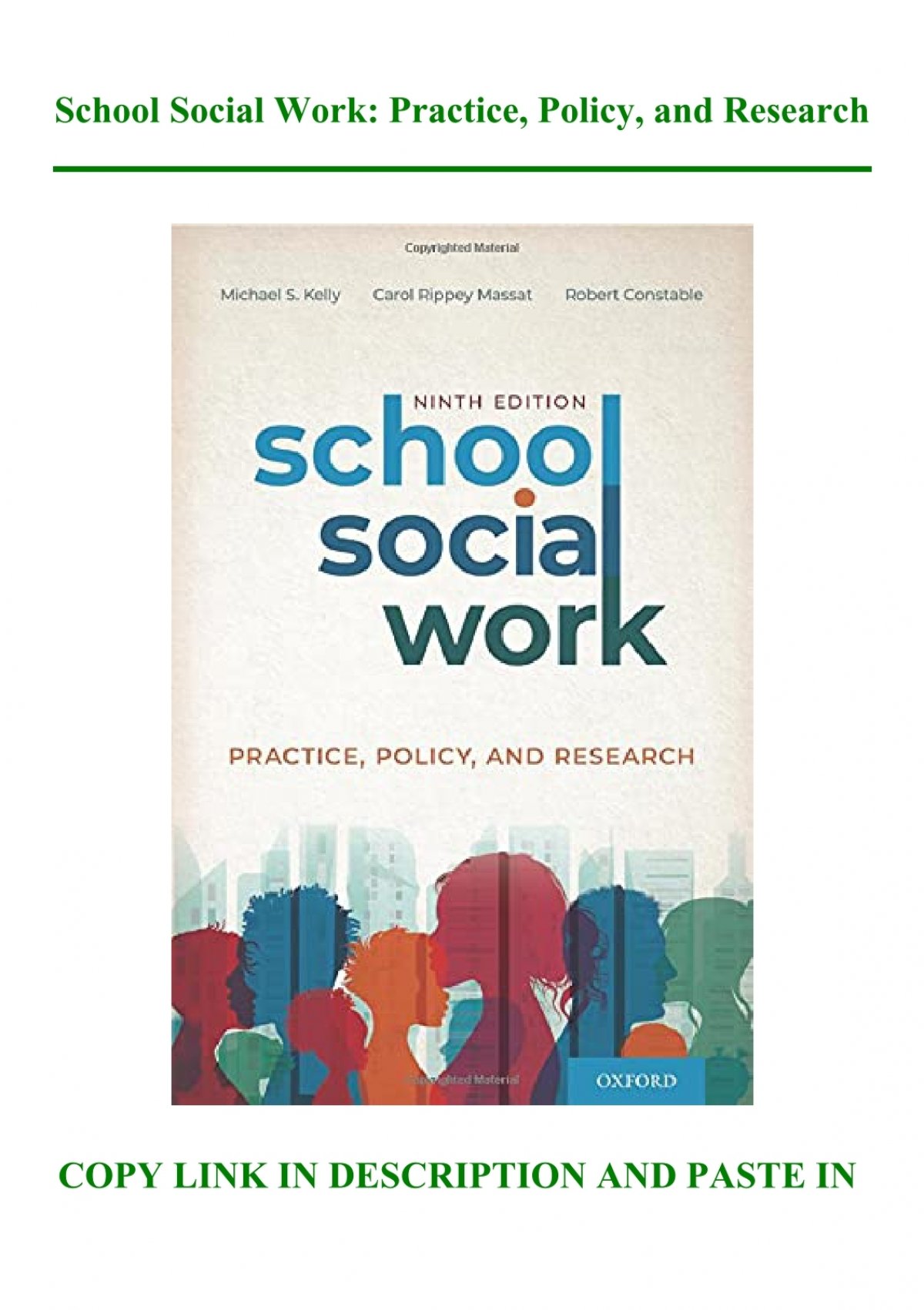 school social work practice policy and research 9th edition pdf