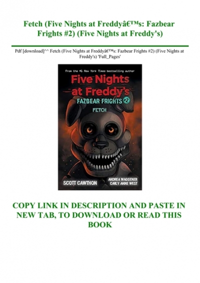 fazbear frights fetch pdf free download