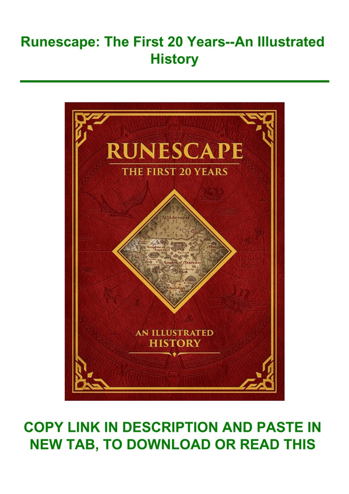 The History of RuneScape PDF documentary : r/runescape
