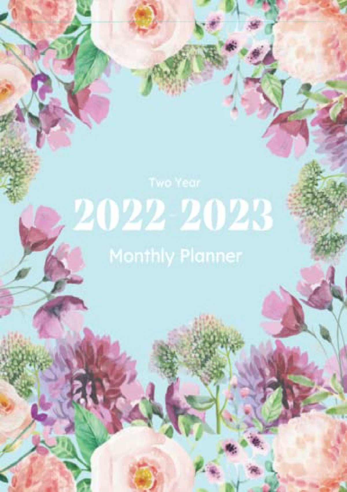 Download⚡️pdf ️ Two Year 2022 2023 Monthly Planner See It Bigger Pretty Two Year 