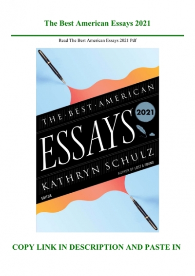 best american essays 2021 notable