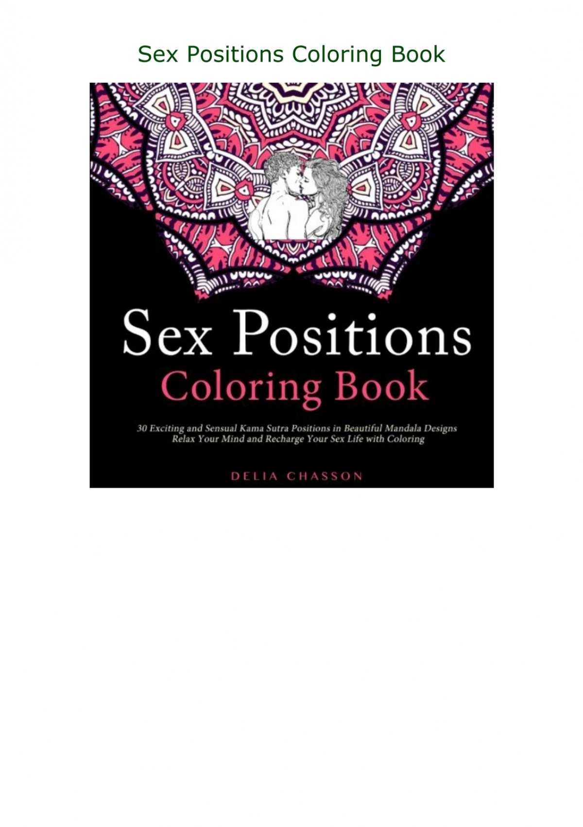 Downloadpdf Sex Positions Coloring Book