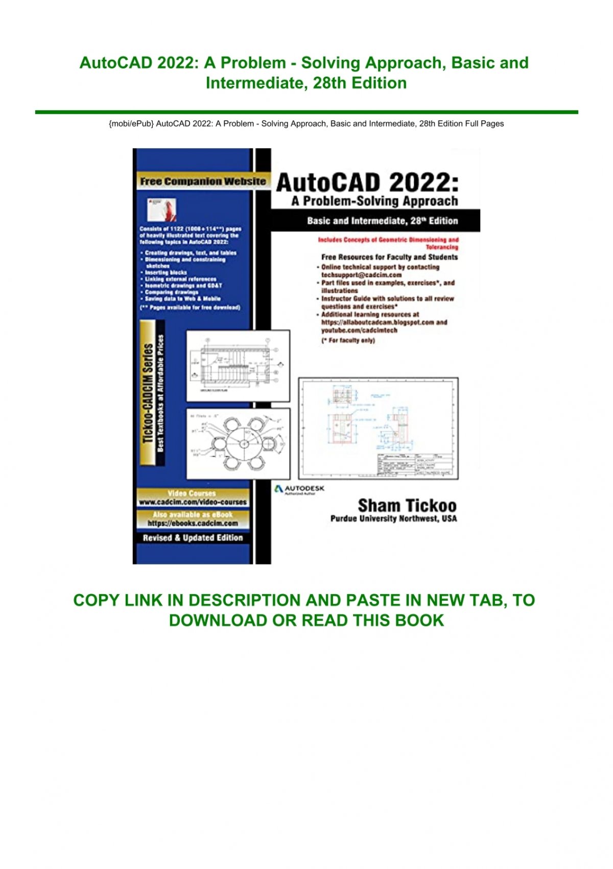 autocad 2021 a problem solving approach basic and intermediate