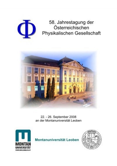 O.Univ.-Prof. Dipl.-Ing. Dr. Wolfhard Wegscheider - ÖPG Tagung