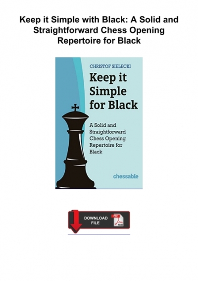 PDF]❤️DOWNLOAD⚡️ Keep it Simple with Black: A Solid and