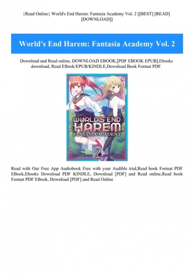 World's End Harem: Fantasia Academy Manga Online