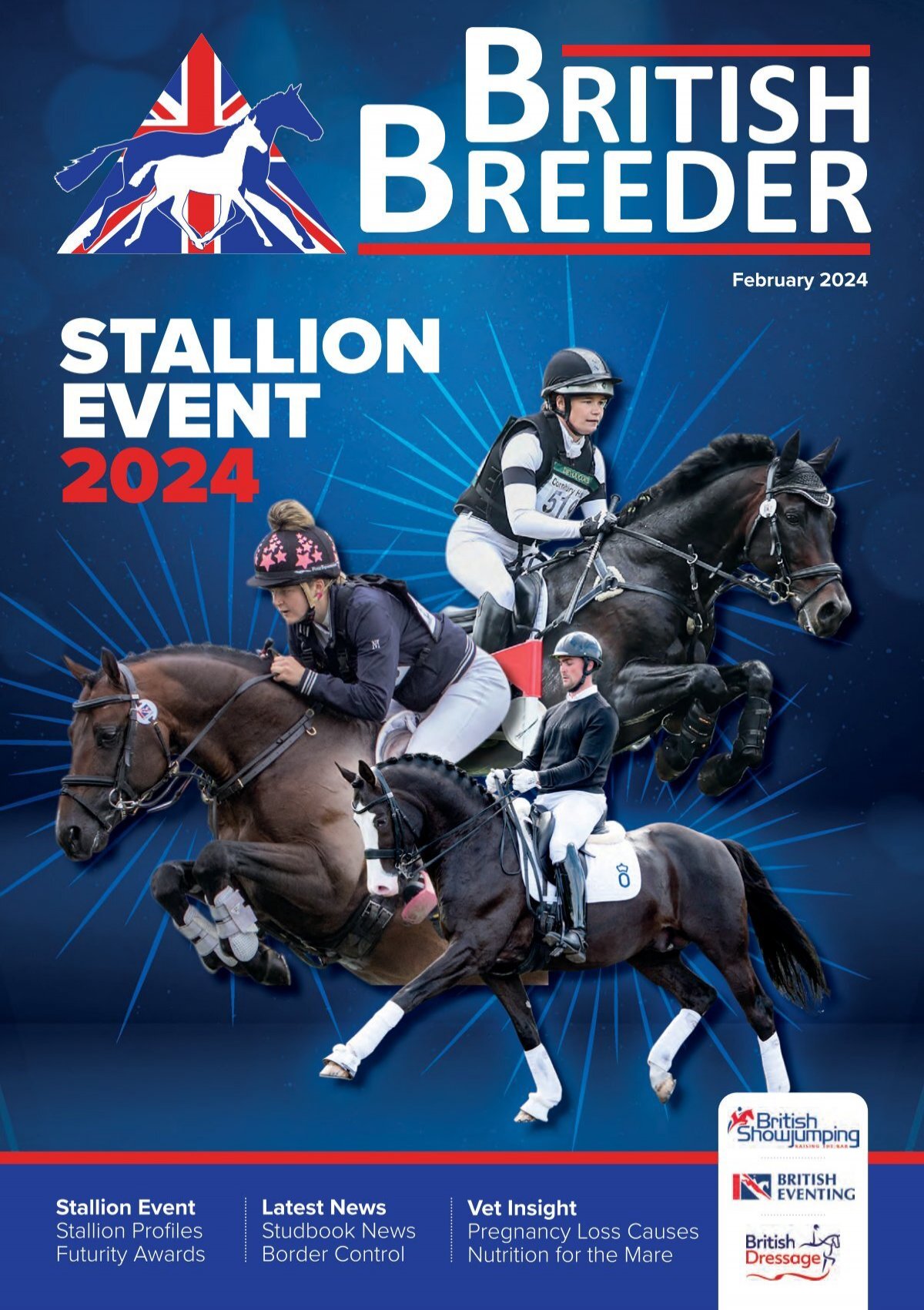British Breeder Stallion Event issue February 2024
