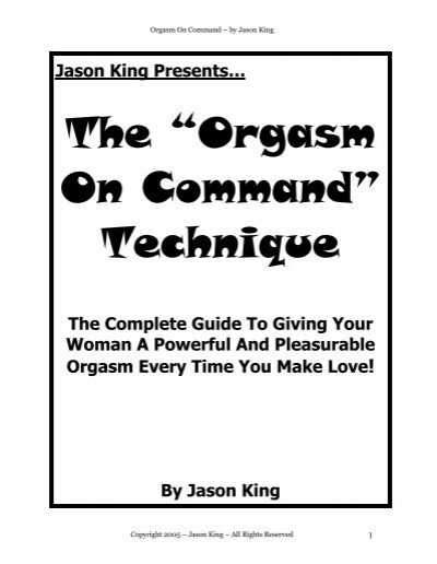 Orgasm On Command 58