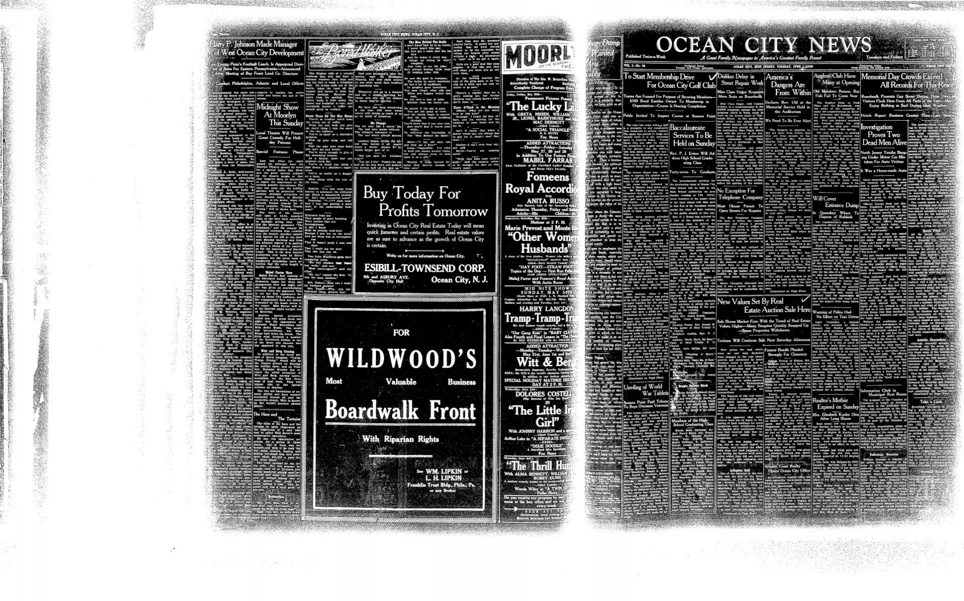 Jun 1926 On Line Newspaper Archives Of Ocean City