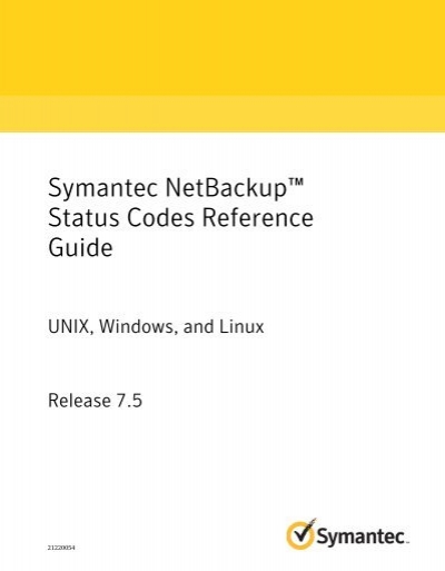 symantec netbackup-foutcode 23