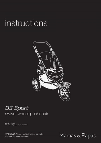 mamas and papas 03 sport pushchair