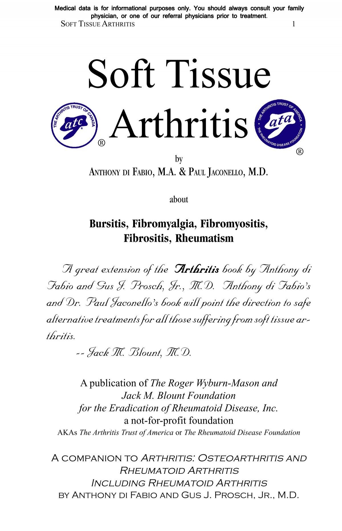 Osteoarthritis, Rheumatisms, Arthritis: Natural Solutions Which Will Change Your Life [Book]