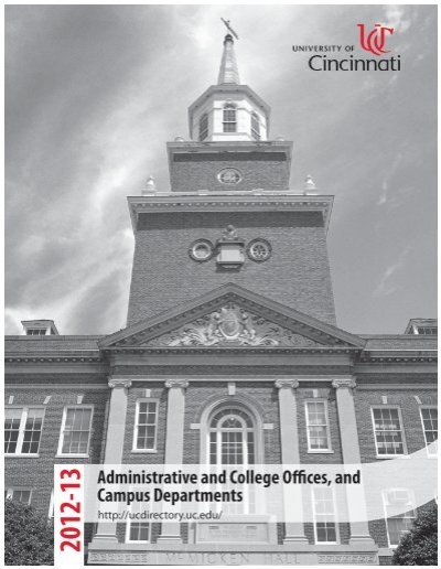 campus departments - Directories - University of Cincinnati