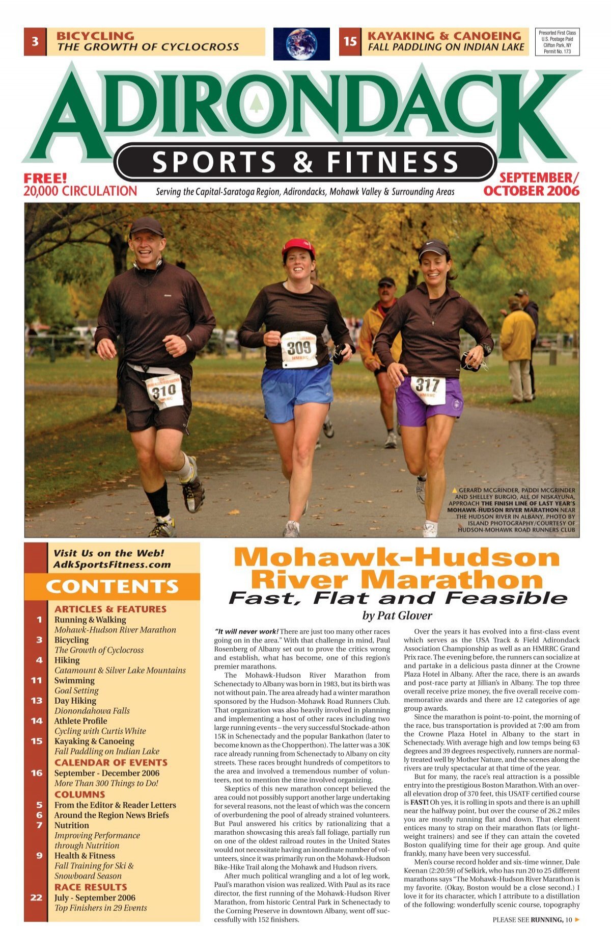 Mohawk-Hudson River Marathon - Adirondack Sports & Fitness