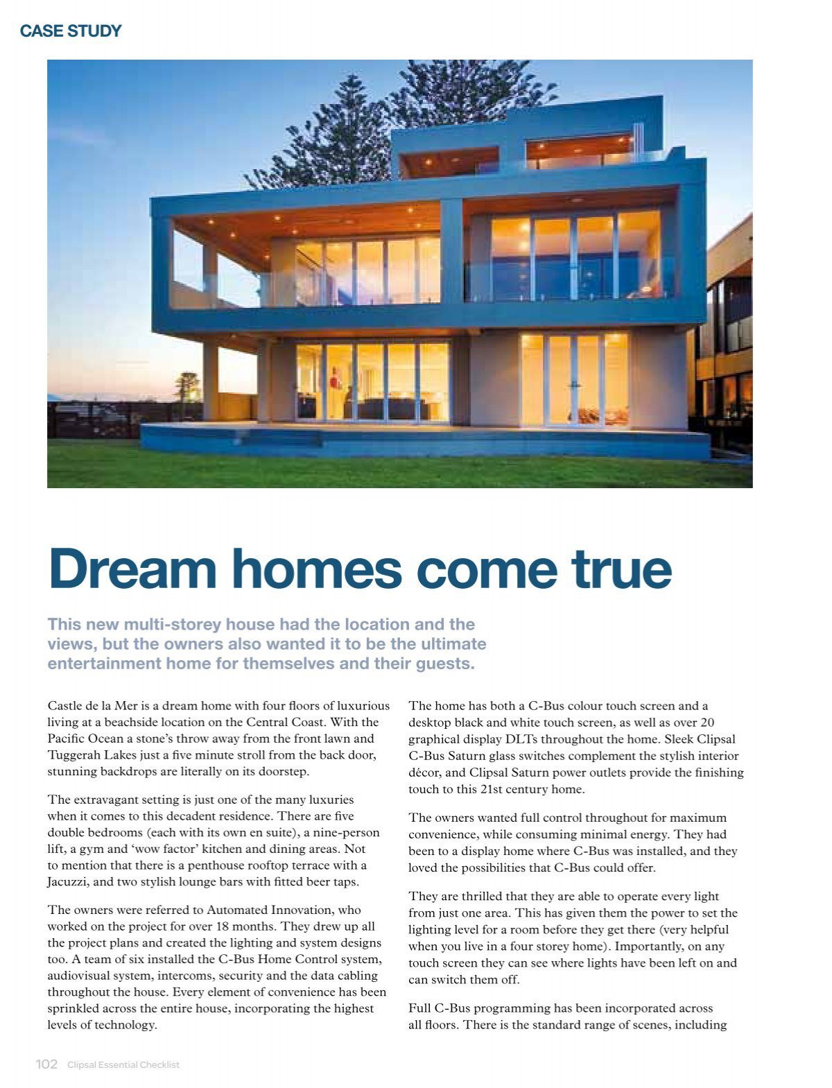 dream home case study pdf