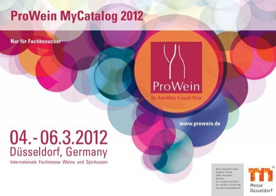 ProWein MyCatalog 2012