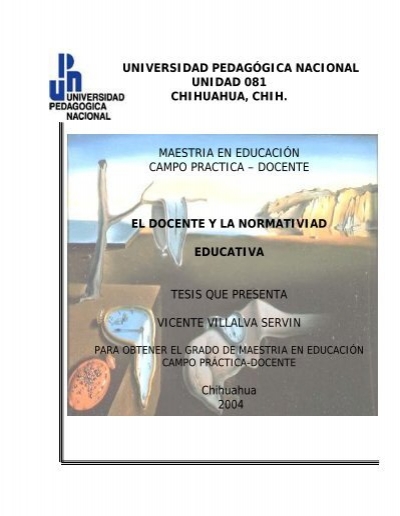 1 caratula upn 2002  Universidad Pedagógica Nacional