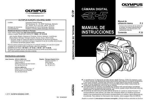 Manual de instrucciones Zuiko Digital ED 50-200mm f2.8-3.5 SWD SWD instrucciones 