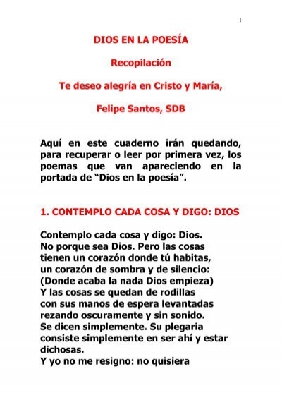 Dios En La Poesia Autores Catolicos 3:39 maria guadalupe chavez recommended for you. dios en la poesia autores catolicos