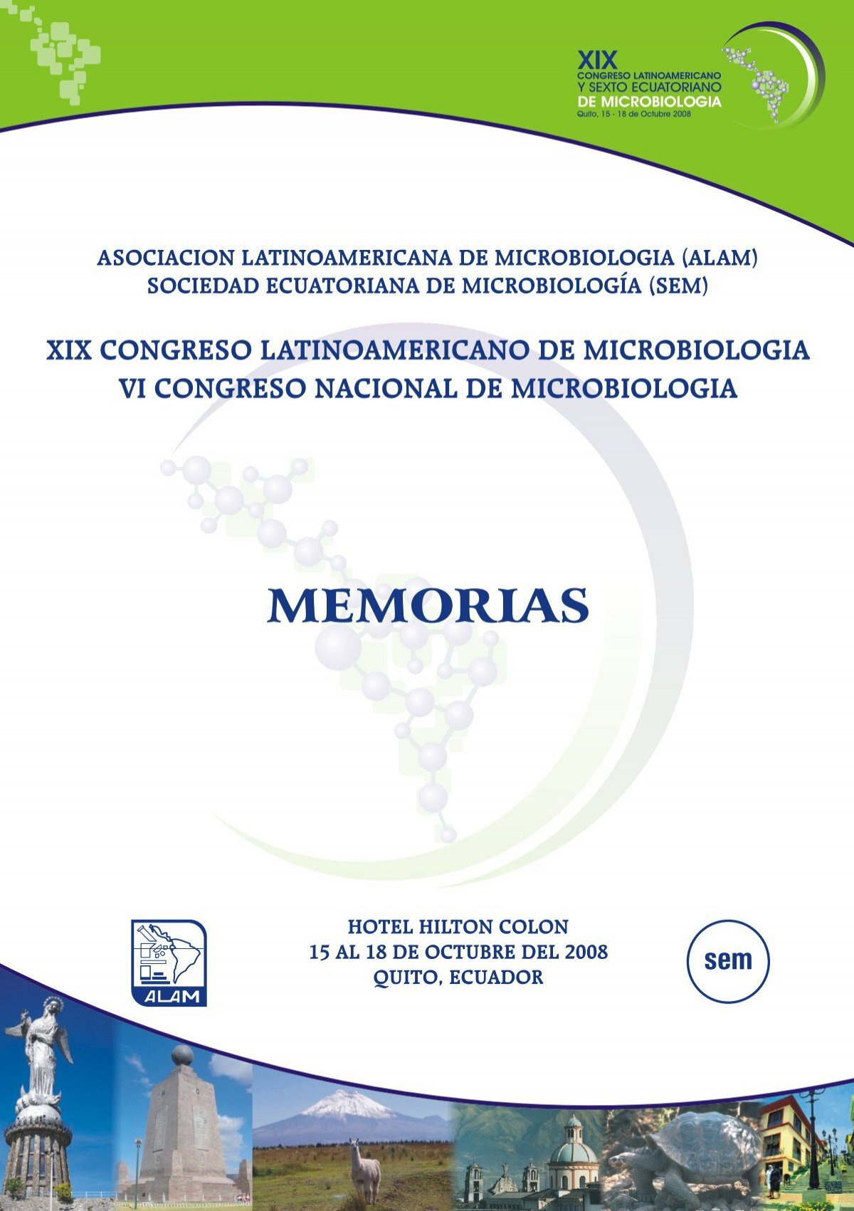 Memorias Xix Congreso Latinoamericano De Microbiologia