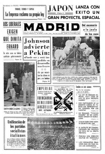 Madrid 19661031 Home Fundacion Diario Madrid