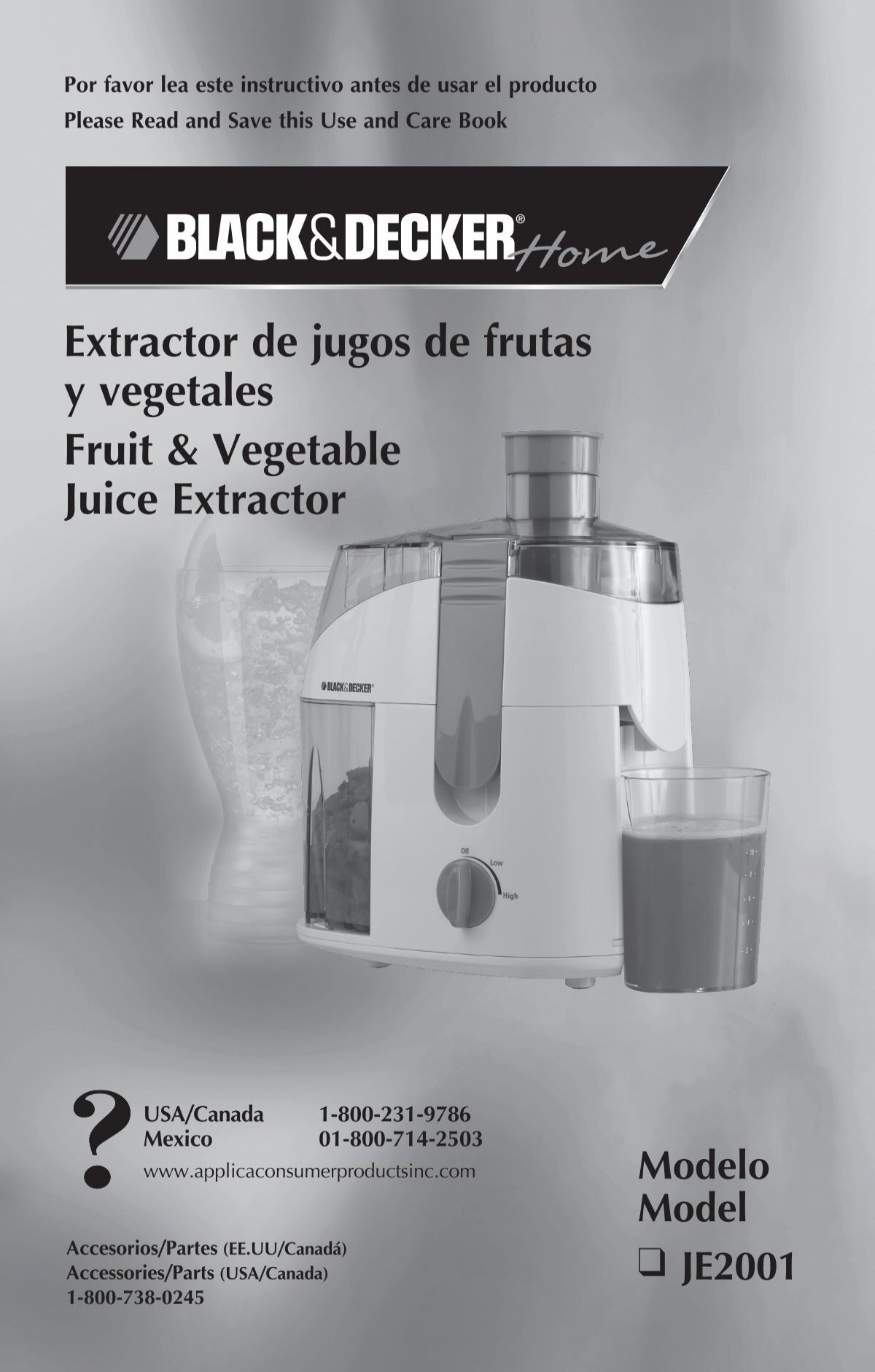 Expresión rumor envío Extractor de jugos de frutas y vegetales Fruit &amp; Vegetable Juice ...