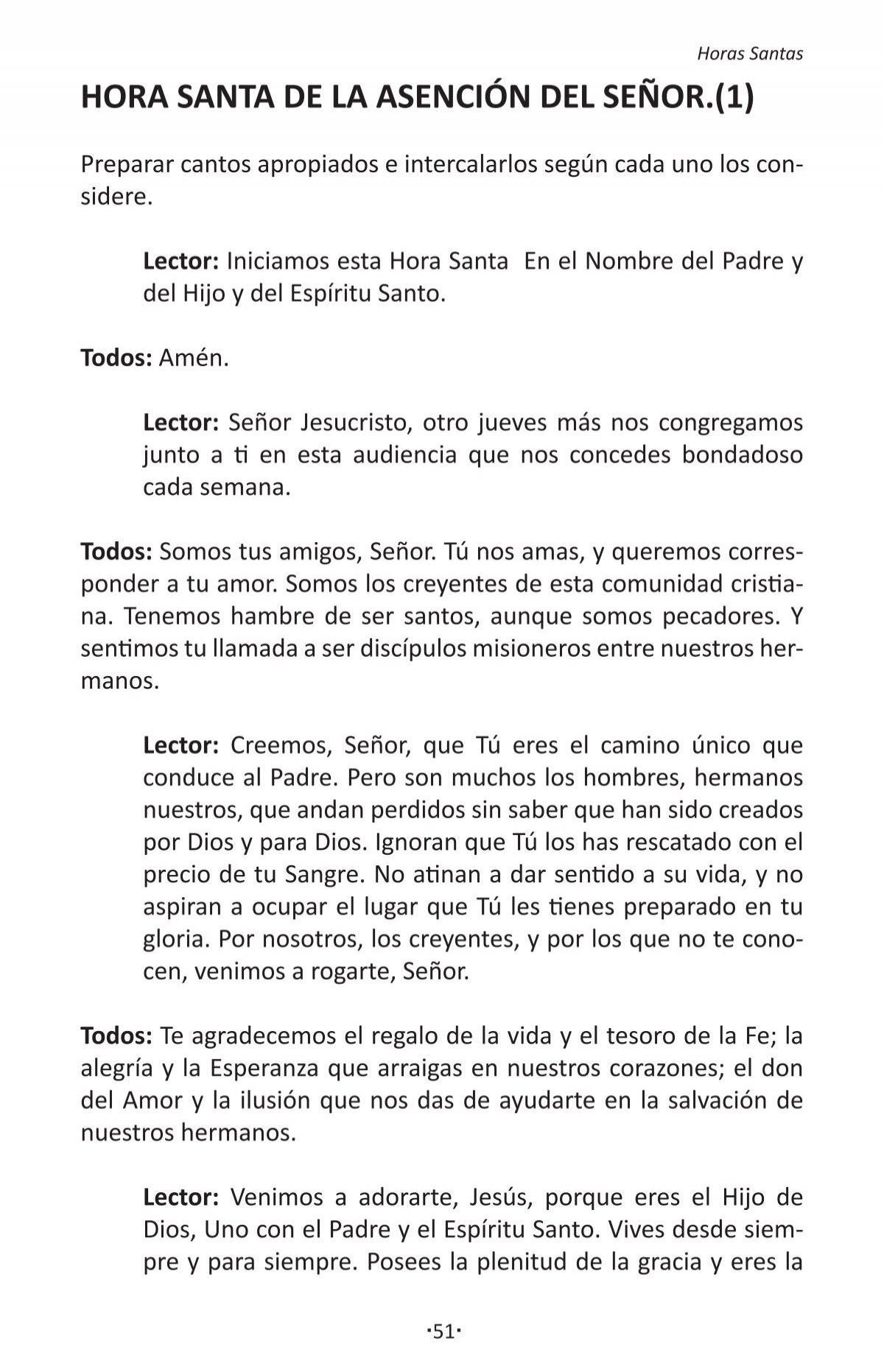 en PDF HORA SANTA DE LA ASENCIÓN DEL SEÑOR -1