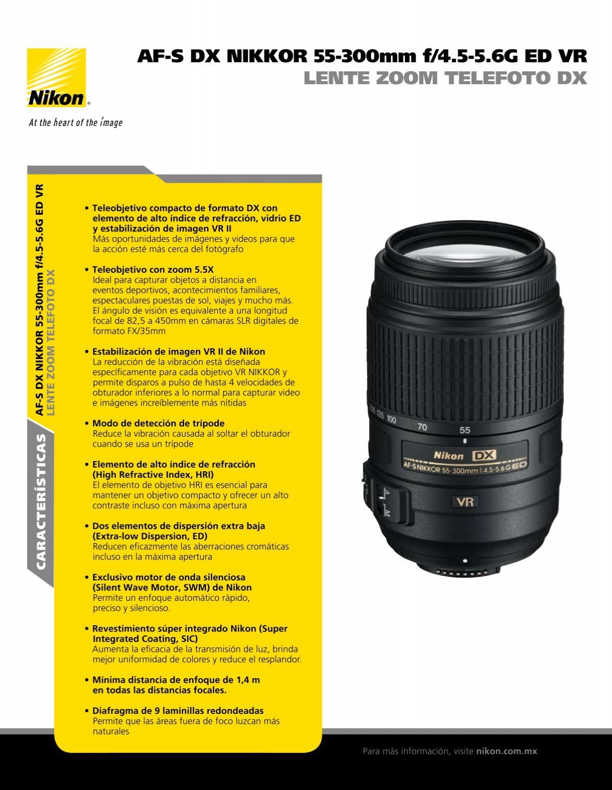 Nikon DX AF-S 55-300mm 4.5-5.6G ED VR
