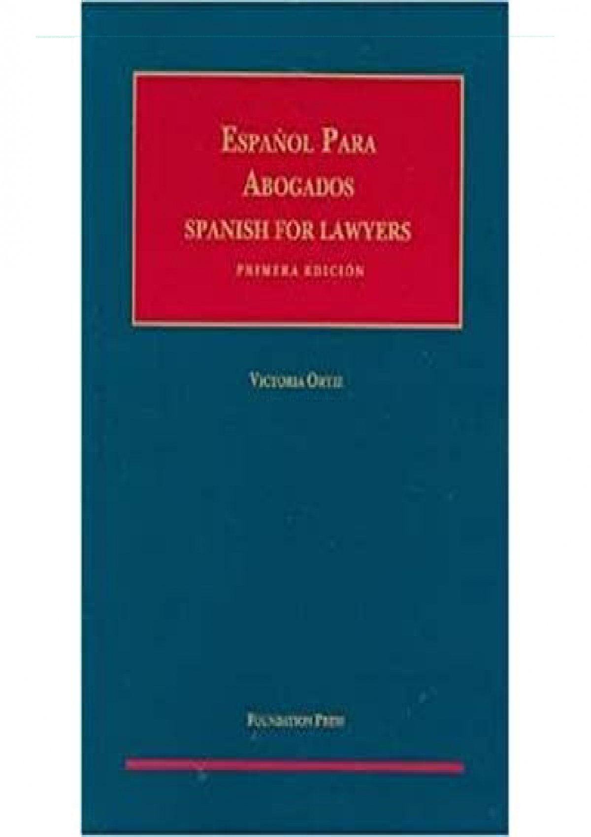 PDF Espanol para Abogados (Coursebook) Kindle